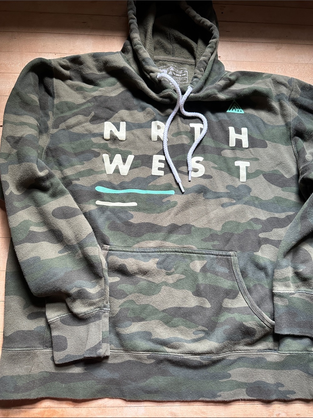 Northwest Camouflage Pullover Hoodie - Green Camo